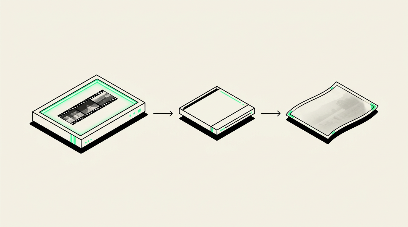 Should I digitize photo prints or negatives if I have both?